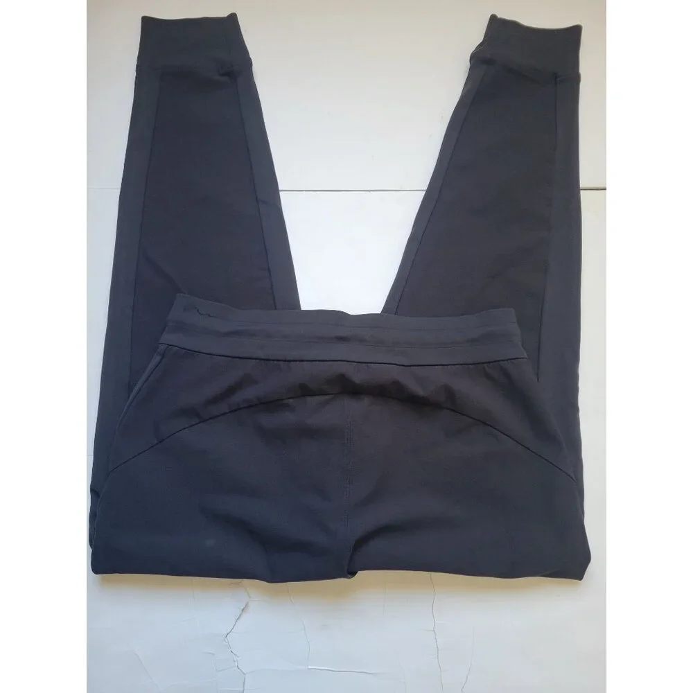 NWOT ATHLETA Headlands Hybrid Trek Jogger Women’s Size 10 Black Drawstring Pant - Picture 9 of 9